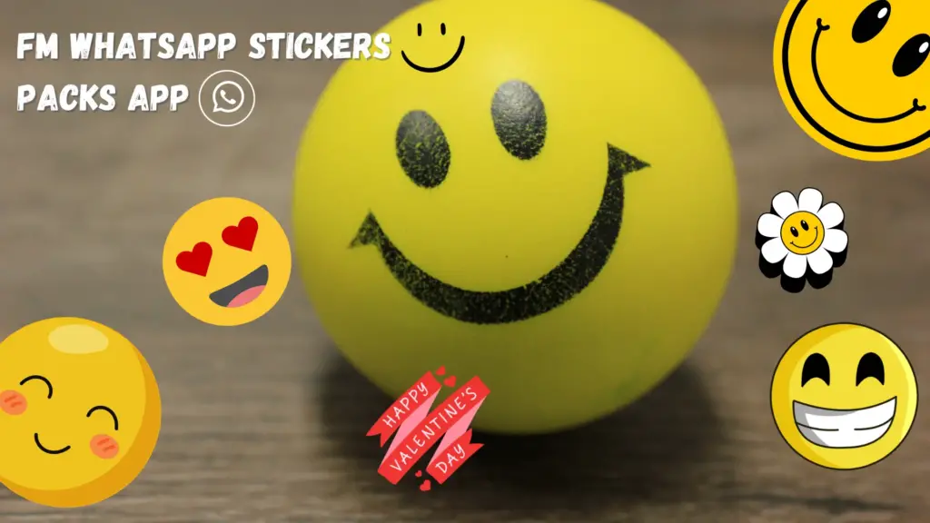 FM WhatsApp Stickers and emojis